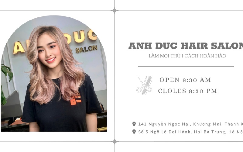 Anh Đức Hair Salon quận Thanh Xuân