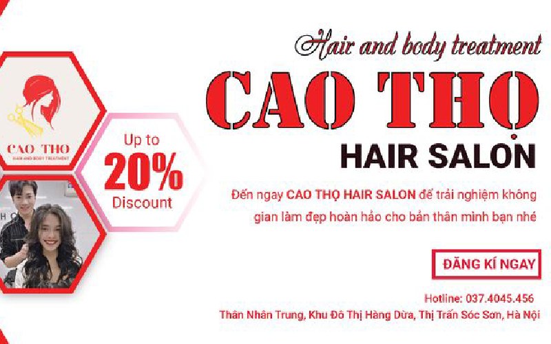 Cao Thọ Hair Salon huyện Sóc Sơn