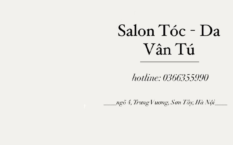 Vân Tú Hair Salon thị xã Sơn Tây